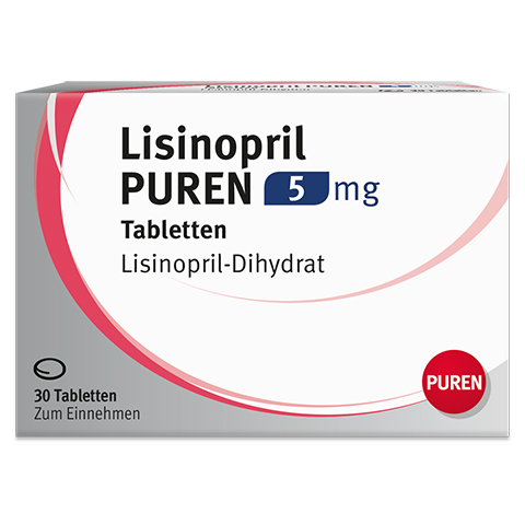 Lisinopril PUREN 5mg 30 Stck N1