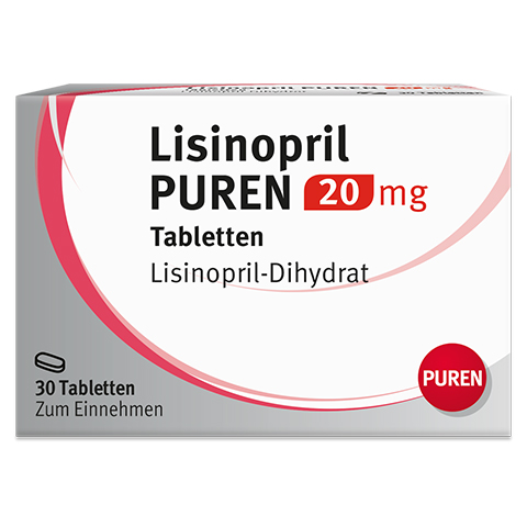 Lisinopril PUREN 20mg 30 Stck N1