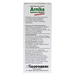 Apotheker Dr.Imhoffs Arnika Schmerz-fluid S 100 Milliliter - Rckseite