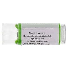 TEUCRIUM MARUM verum C 30 Globuli 2 Gramm N1 - Unterseite