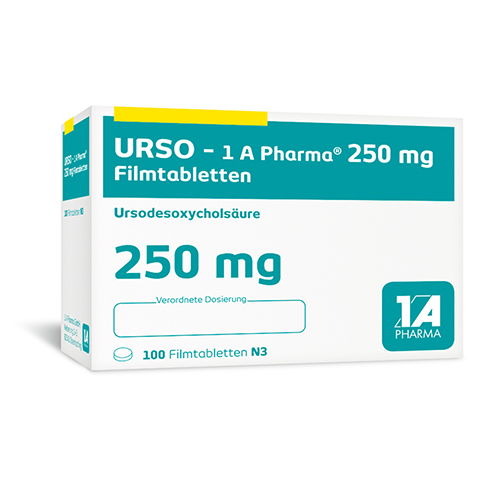 URSO-1A Pharma 250mg 100 Stck N3