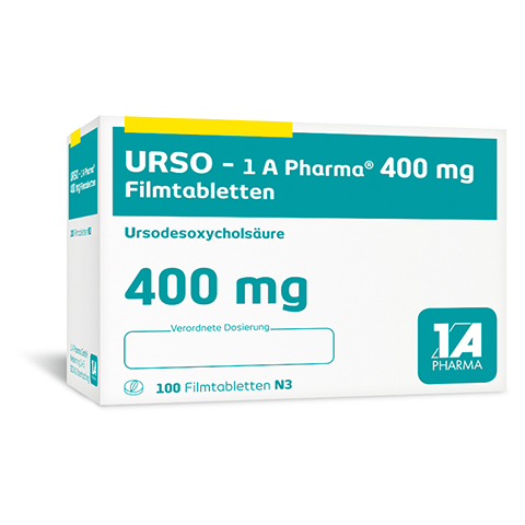 URSO-1A Pharma 400mg 100 Stck N3