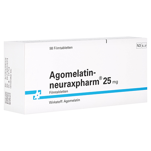 Agomelatin-neuraxpharm 25mg 98 Stck N3
