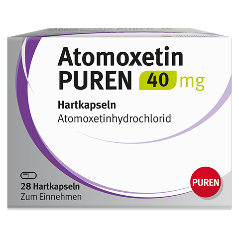 Atomoxetin PUREN 40mg 28 Stck N2