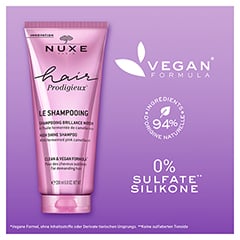 NUXE Hair Prodigieux Glanz-Shampoo 200 Milliliter - Info 1