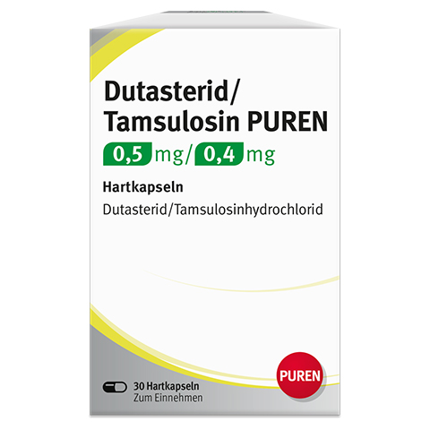 Dutasterid/Tamsulosin PUREN 0,5mg/0,4mg Hartkapseln 30 Stck N1