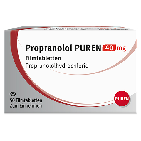 Propranolol PUREN 40mg 50 Stck N2