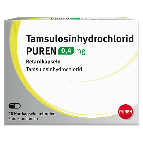Tamsulosinhydrochlorid PUREN 0,4mg 20 Stck N1