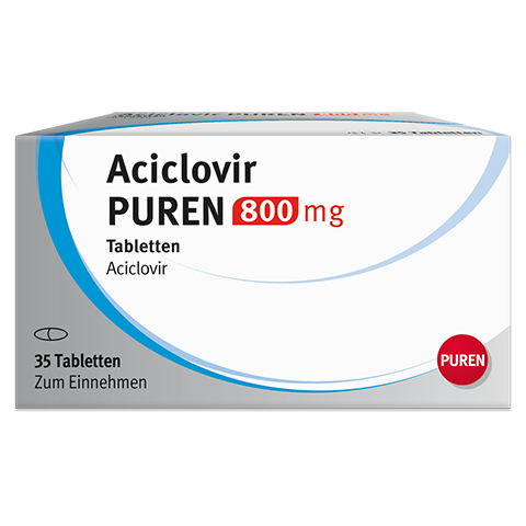 ACICLOVIR PUREN 800 mg Tabletten 35 Stck N1