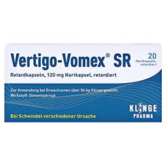 Vertigo-Vomex SR 20 Stck N1 - Vorderseite