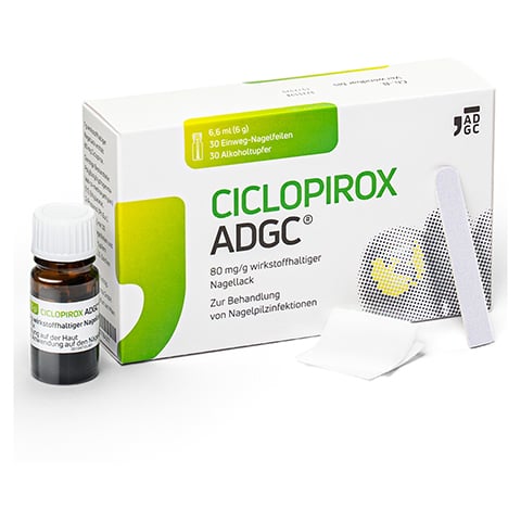CICLOPIROX ADGC 80mg/g