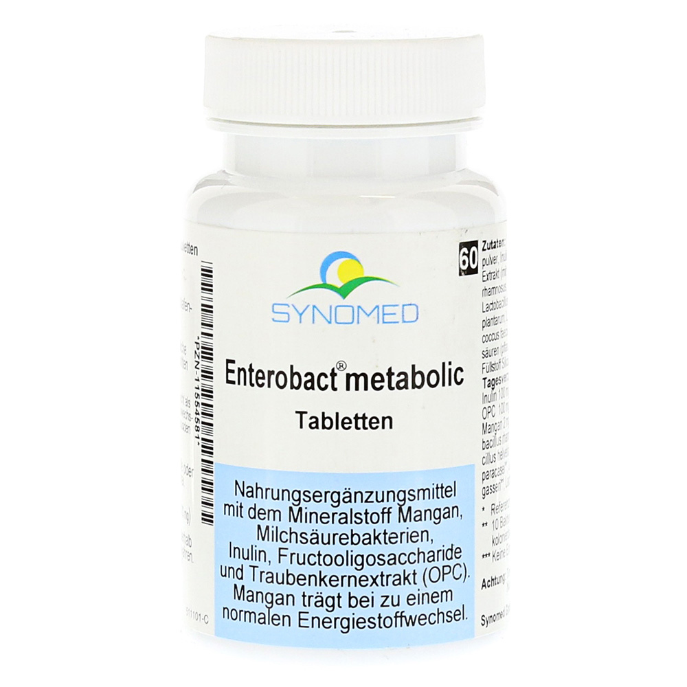 ENTEROBACT metabolic Tabletten 60 Stück