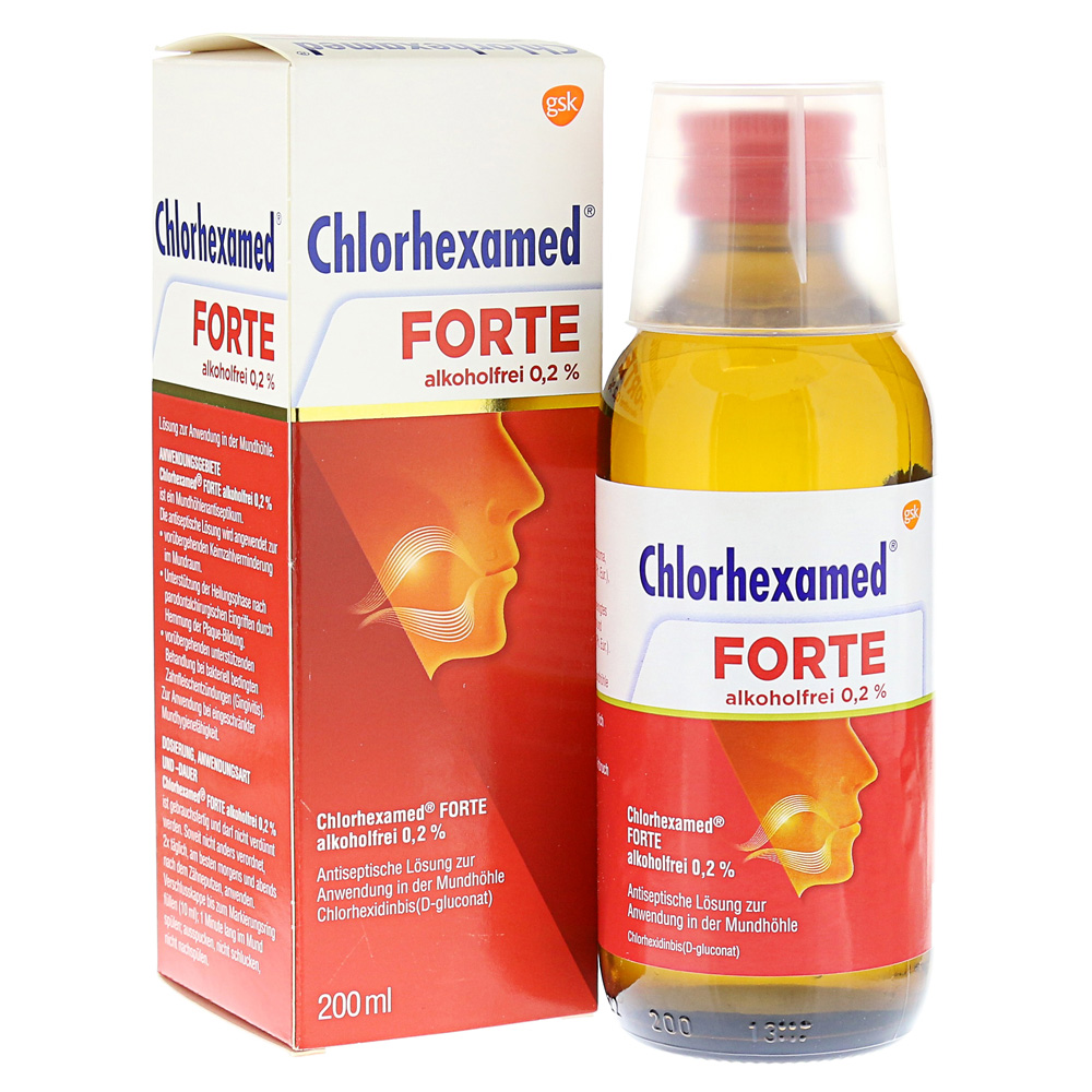 CHLORHEXAMED FORTE alkoholfrei 0,2% Lösung.