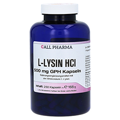 L-Lysin 500 mg Kapseln 250 Stck