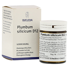 PLUMBUM SILICICUM D 12 Trituration 20 Gramm N1