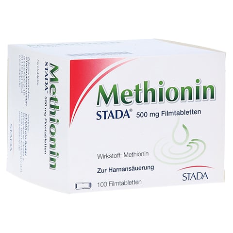 METHIONIN STADA 500 mg Filmtabletten 100 Stck N3