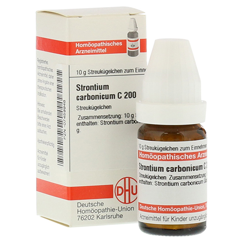 STRONTIUM CARBONICUM C 200 Globuli 10 Gramm N1