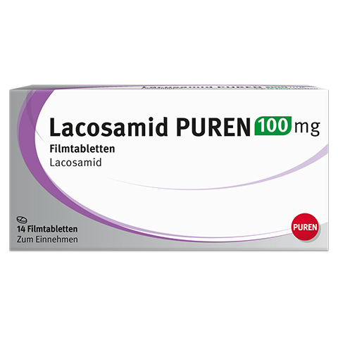 Lacosamid PUREN 100mg 14 Stck N1