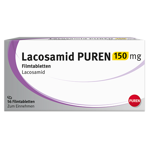 Lacosamid PUREN 150mg 56 Stck N2