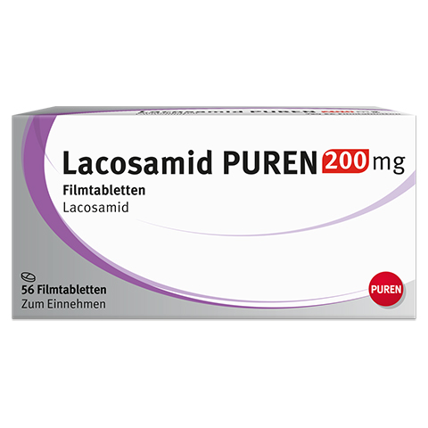 Lacosamid PUREN 200mg 56 Stck N2