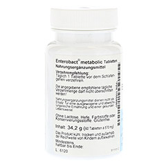 ENTEROBACT metabolic Tabletten 60 Stck - Linke Seite