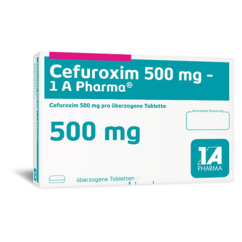 Cefuroxim 500mg-1A Pharma 24 Stck N2