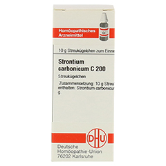 STRONTIUM CARBONICUM C 200 Globuli 10 Gramm N1 - Vorderseite