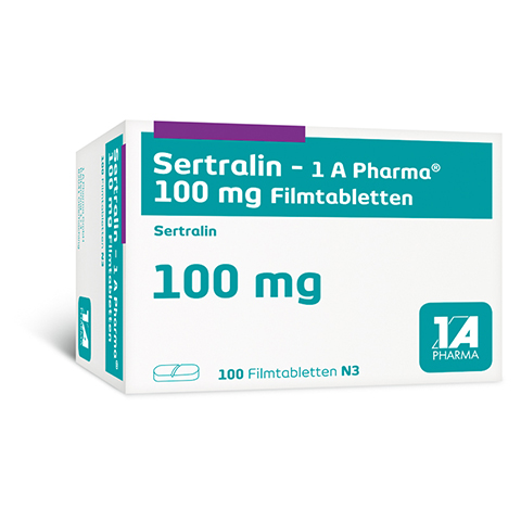 Sertralin-1A Pharma 100mg 100 Stck N3
