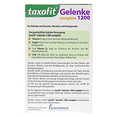 TAXOFIT Gelenke 1200 complete Tabletten 40 Stck - Rckseite