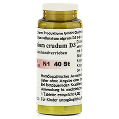 ANTIMONIUM CRUDUM D 3 Tabletten 40 Stck N1 - Linke Seite
