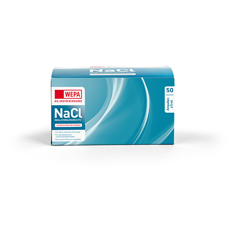 WEPA Inhalationslsung NaCl 0,9% 50x5 Milliliter