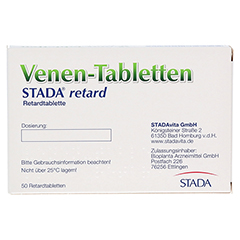 Venen-Tabletten STADA retard 50 Stck N2 - Rckseite