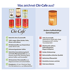 Chi-Cafe free Wellness Kaffee entkoffeiniert + Akazienfaser 250 Gramm - Info 4