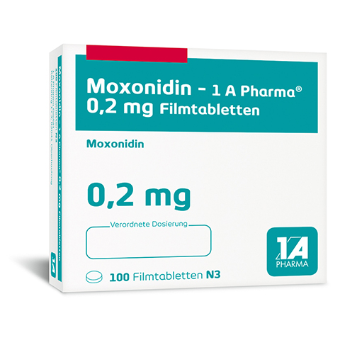 Moxonidin-1A Pharma 0,2mg 100 Stck N3