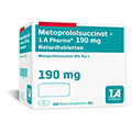 Metoprololsuccinat-1A Pharma 190mg 100 Stck N3