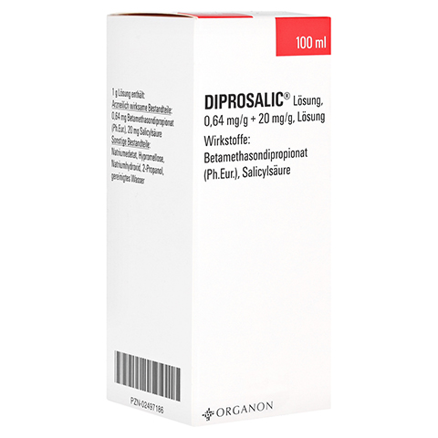 DIPROSALIC Lsung 0,64 mg/g + 20 mg/g 100 Milliliter N3