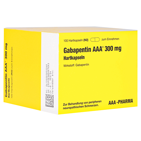 Gabapentin AAA 300mg 100 Stck N2