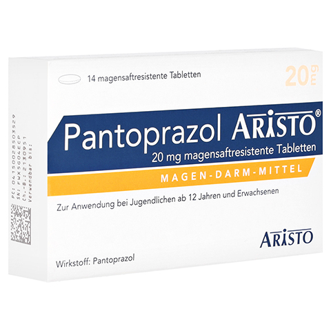 Pantoprazol Aristo 20mg 14 Stck
