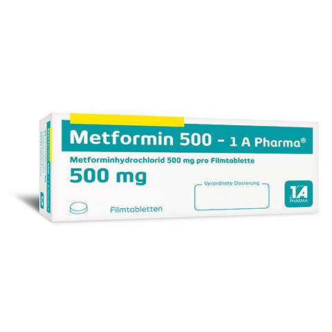 Metformin 500-1A Pharma 180 Stck N3