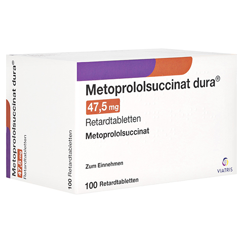Metoprololsuccinat dura 47,5mg 100 Stck N3