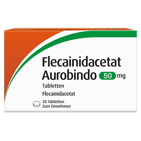 FLECAINIDACETAT Aurobindo 50 mg Tabletten 20 Stck N1