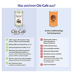 Chi-Cafe balance Wellness Genieer Kaffee mit Mineralstoffen 180 Gramm - Info 4