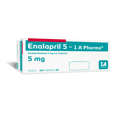 Enalapril 5-1A Pharma 100 Stck N3