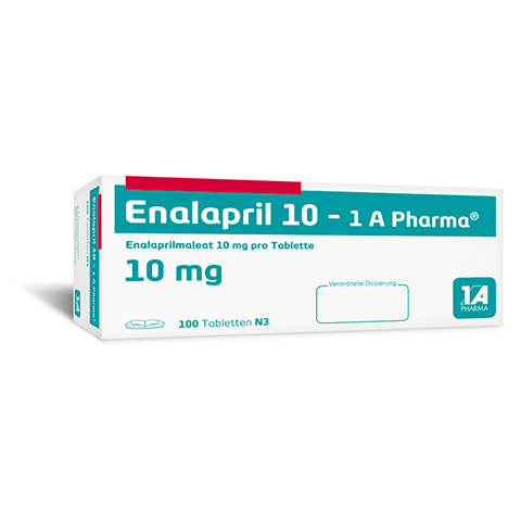 Enalapril 10-1A Pharma 100 Stck N3