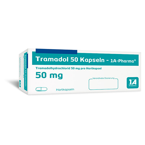 Tramadol 50 Kapseln-1A Pharma 50 Stck N3