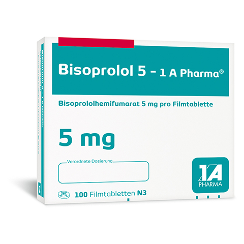 Bisoprolol 5-1A Pharma 100 Stck N3