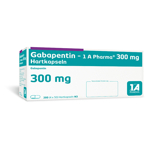 Gabapentin-1A Pharma 300mg 200 Stck N3