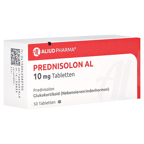PREDNISOLON AL 10 mg Tabletten 50 Stck N2