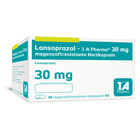 Lansoprazol-1A Pharma 30mg 98 Stck N3