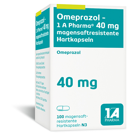 Omeprazol-1A Pharma 40mg 100 Stck N3